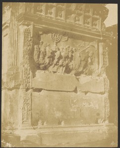[Interior of the Arch of Titus - Rome]
