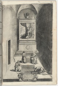 Interior of the Chapel of Mary Magdelene (Interno della cappella della Maddalena) [plate H]