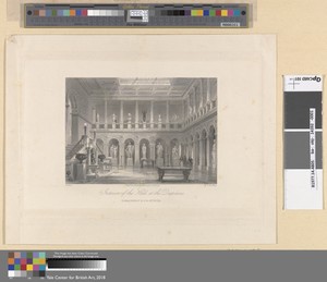 Interior of the Hall at the Deepdene