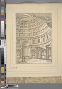 Interior of the Pantheon in Rome