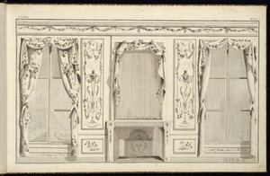 Interior Wall Elevation with a Chimneypiece
