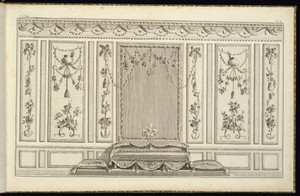 Interior Wall Elevation with a Sofa