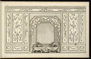 Interior Wall Elevation with a Sofa