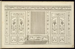 Interior Wall Elevation with a Sofa