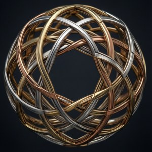 Interlocking Rings Pattern