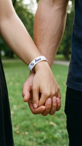 Intertwined Hands Te Amo