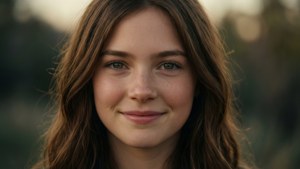 Intimate Close-Up Portrait