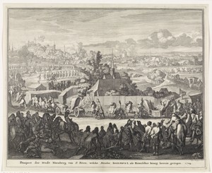 Intocht van Jozef I te Neurenberg