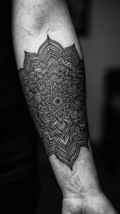 Intricate Mandala Blackwork