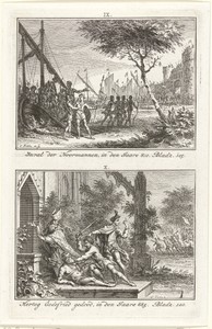 Inval van de Noormannen, 810, en moord op Godfried de Noorman, 885