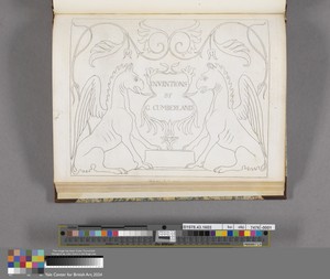 Inventions by G. Cumberland, Title Page to 'Thoughts on Outline'
