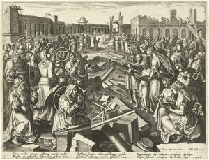 Inwijding van de fundamenten van de tweede tempel van Jeruzalem