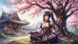 Ionian Cherry Blossom