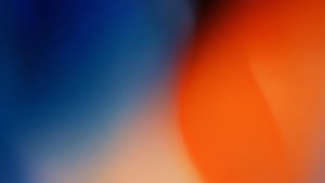 iOS 9 Blue Orange Gradient