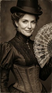 Irene Adler Victorian Portrait