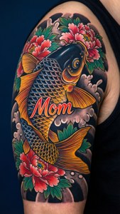 Irezumi Mom Koi
