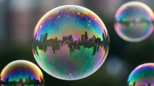Iridescent Bubble City