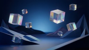 Iridescent Cube Dreams