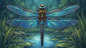 Iridescent Dragonfly