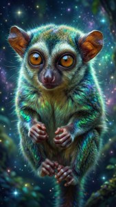 Iridescent Fantasy Tarsier