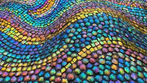 Iridescent Mosaic