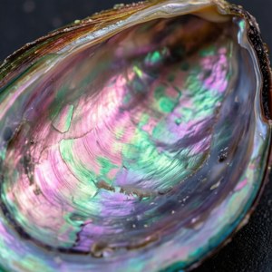 Iridescent Nacre Interior