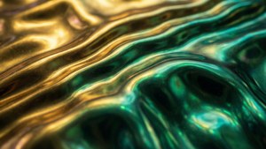 Iridescent Plasma Metal