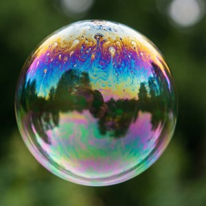 Iridescent Pride Bubble