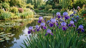 Iris Garden Peace