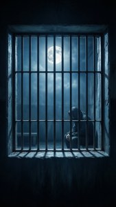 Iron Bars Moonlight