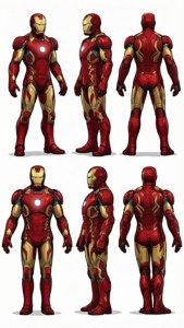 Iron Man Armor Progression