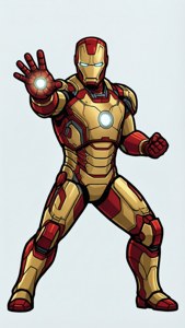 Iron Man Vector Blast