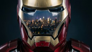 Ironman Helmet Close-up