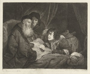 Isaak zegent Jakob