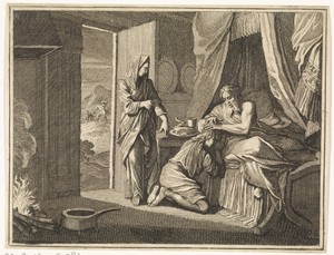 Isaak zegent Jakob