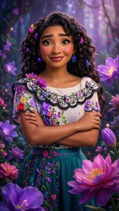 Isabela's Floral Grace