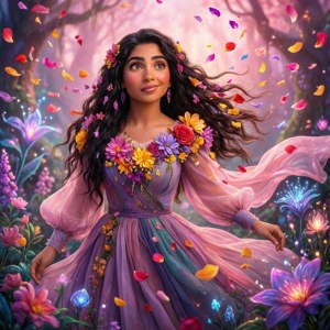Isabela's Floral Wonder