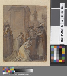Isabella and Mariana Kneeling Before the Duke