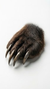 Isolated Bear Claw