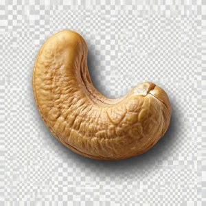 Isolated Cashew PNG