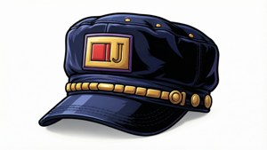 Isolated Jotaro Hat