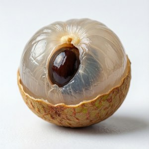 Isolated Longan Macro