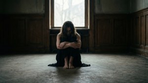 Isolated Woman