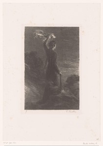 Isolde geeft Tristan het afgesproken sein