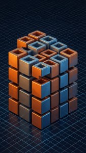 Isometric 3D Bracket