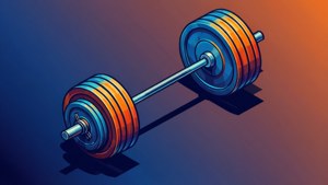 Isometric Barbell Vector