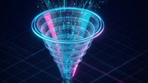 Isometric Data Funnel