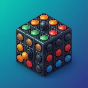 Isometric Fidget Cube