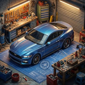 Isometric Garage Workshop