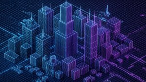 Isometric Grid City